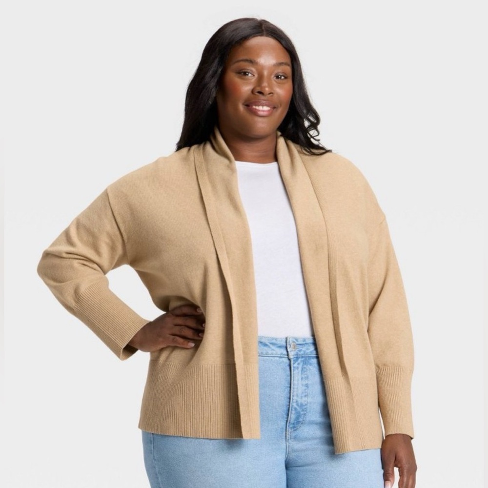 Ava & Viv Women's Essential Open Sweater Cardigan